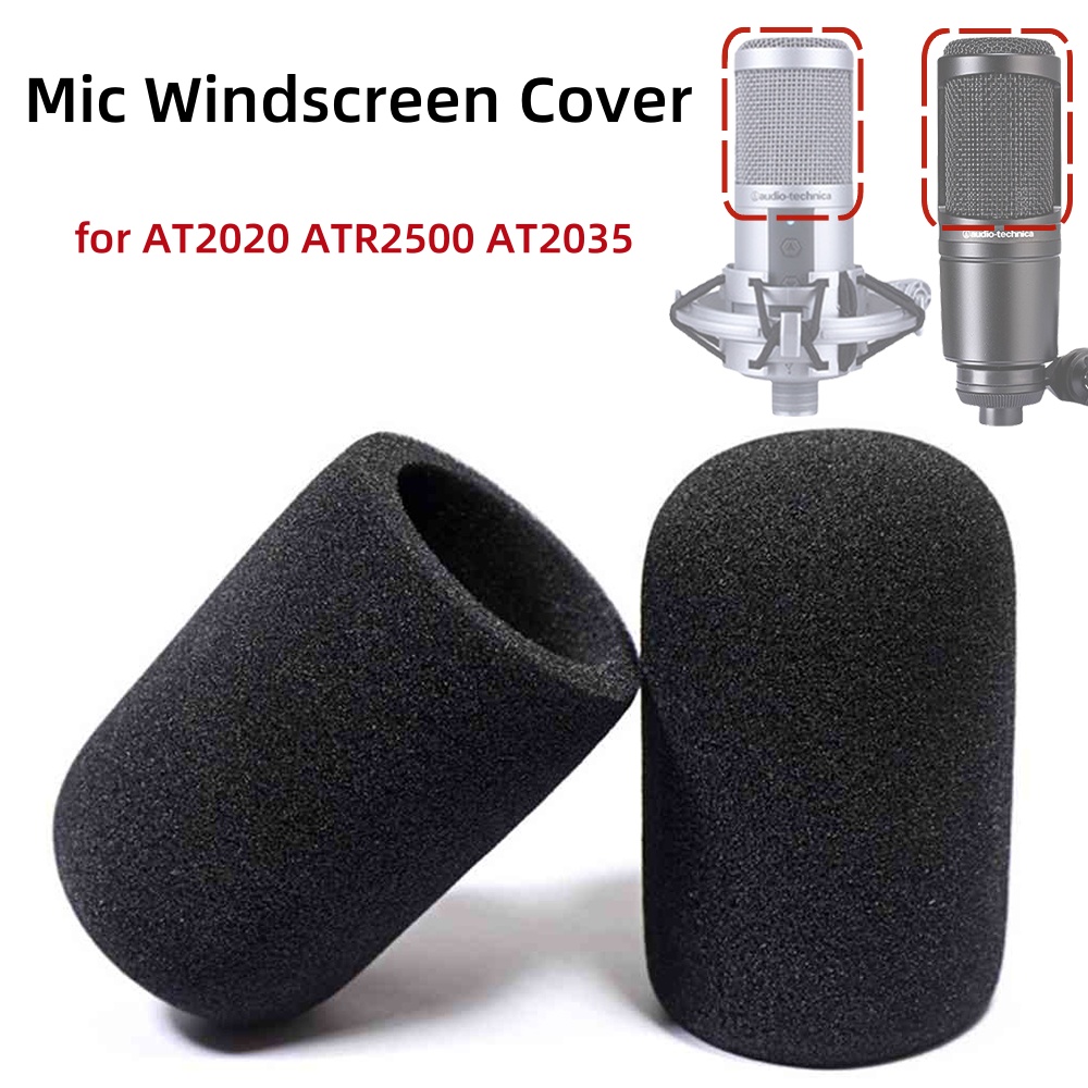 Recording Pop Filter - Parabrisas de micrófono AT2020, cubierta de