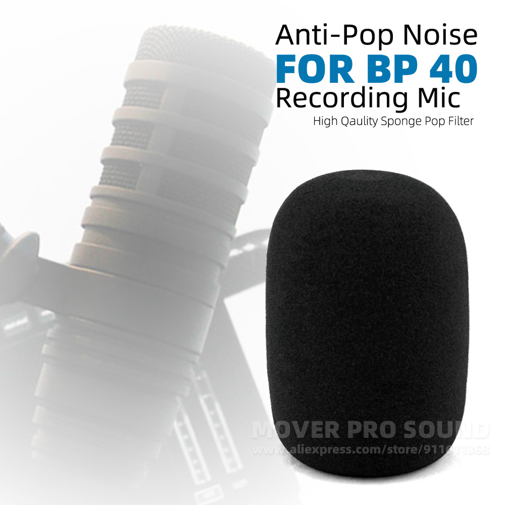 Recording Pop Filter - Protector antipop para parabrisas, pantalla de