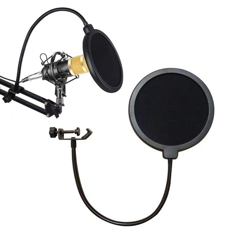 Recording Pop Filter - Accesorios de micrófono VIKEFON, filtro PoP