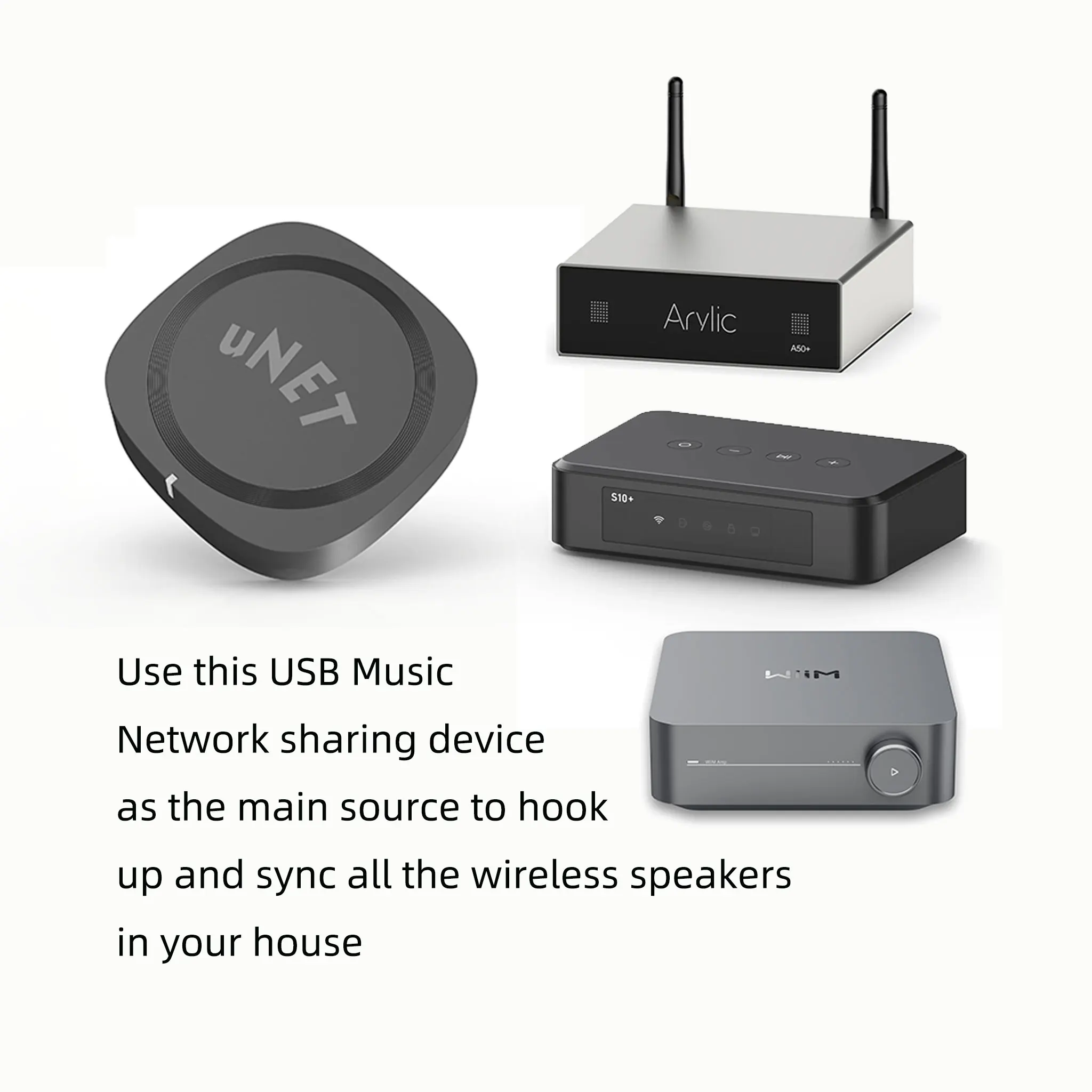 Audio Music Network - Audiocast uNET - Dispositivo de Compartición