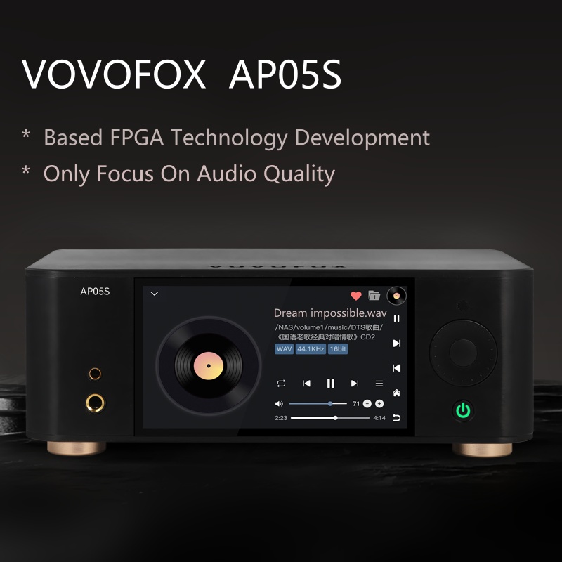 Audio Music Play - Reproductor de Música sin Pérdidas VOVOFOX-HiFi
