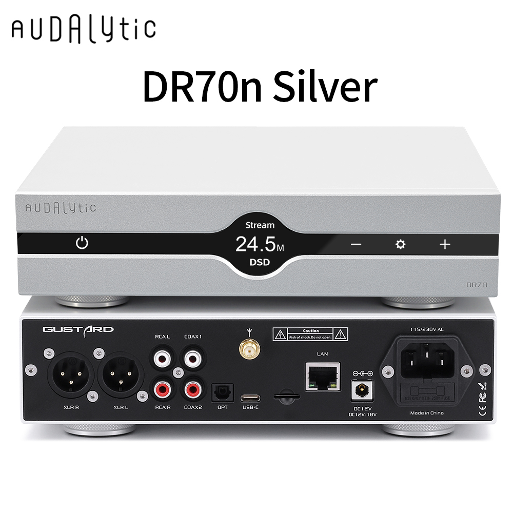 Gustard Audalytic DR70n&DR70 D - Audio Music Network reseña y precio