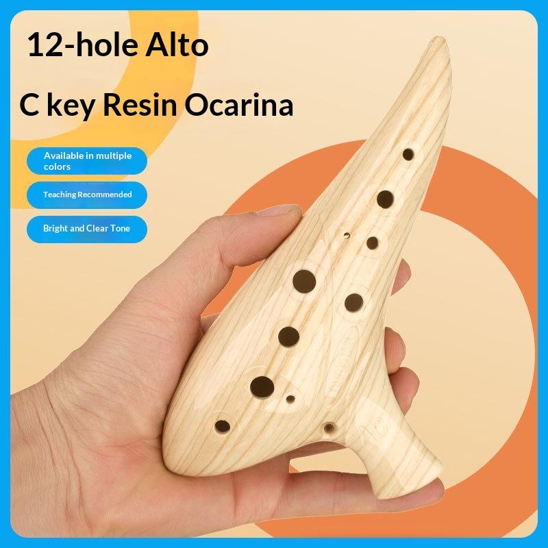 NUEVA Ocarina de 12 Orificios, - Ocarina Ceramic reseña y precio