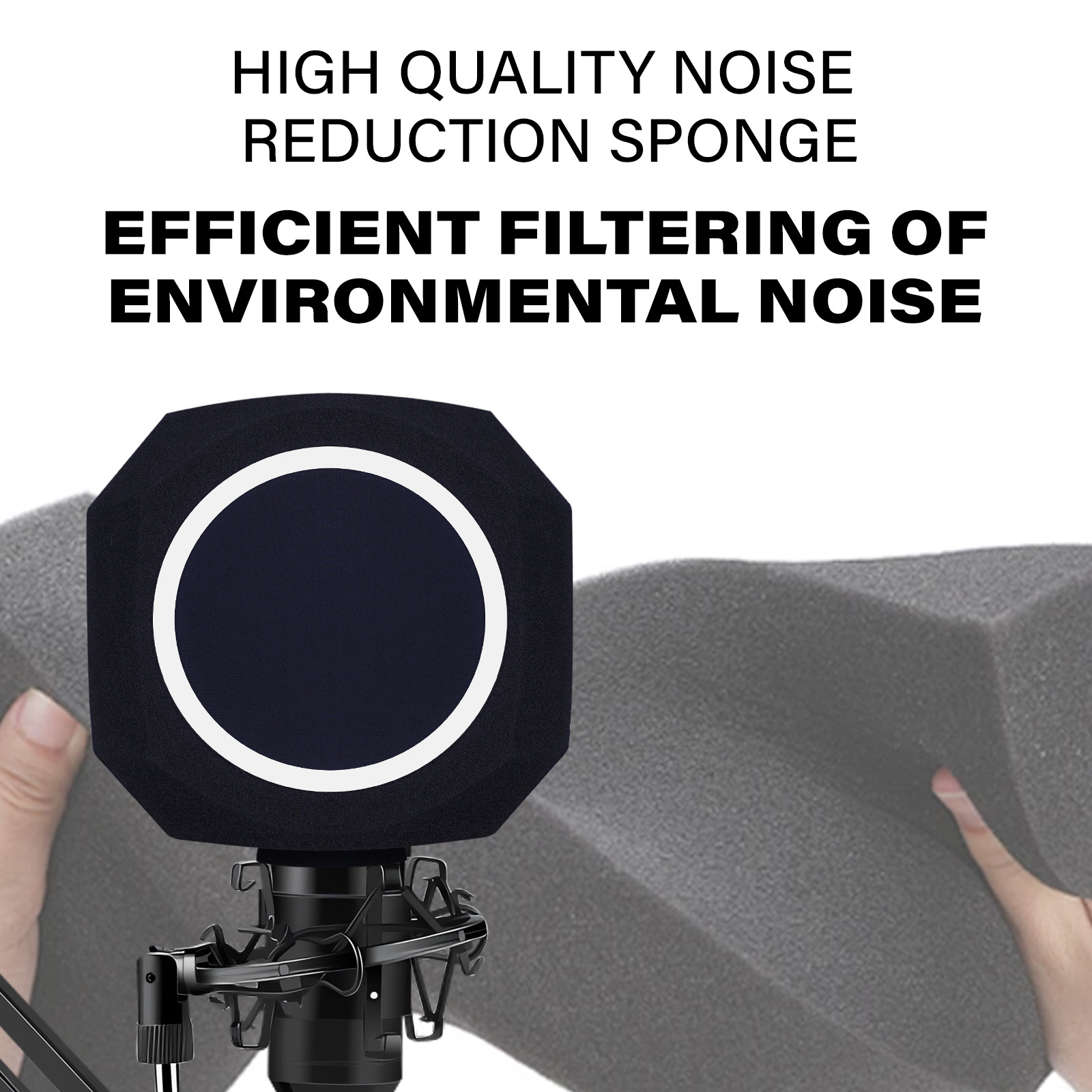 Filtro Pop para parabrisas de  - Recording Pop Filter reseña y precio