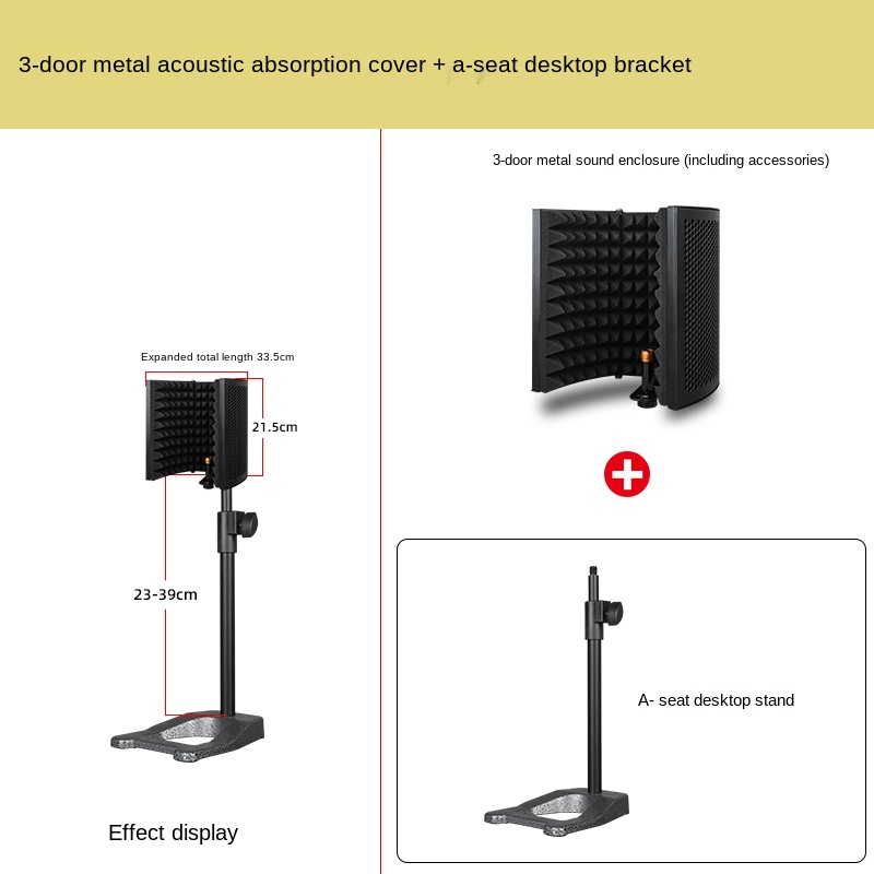 Cubierta de aislamiento de mic - Recording Pop Filter reseña y precio