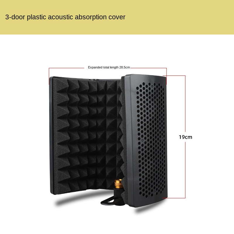 Cubierta de aislamiento de mic - Recording Pop Filter reseña y precio