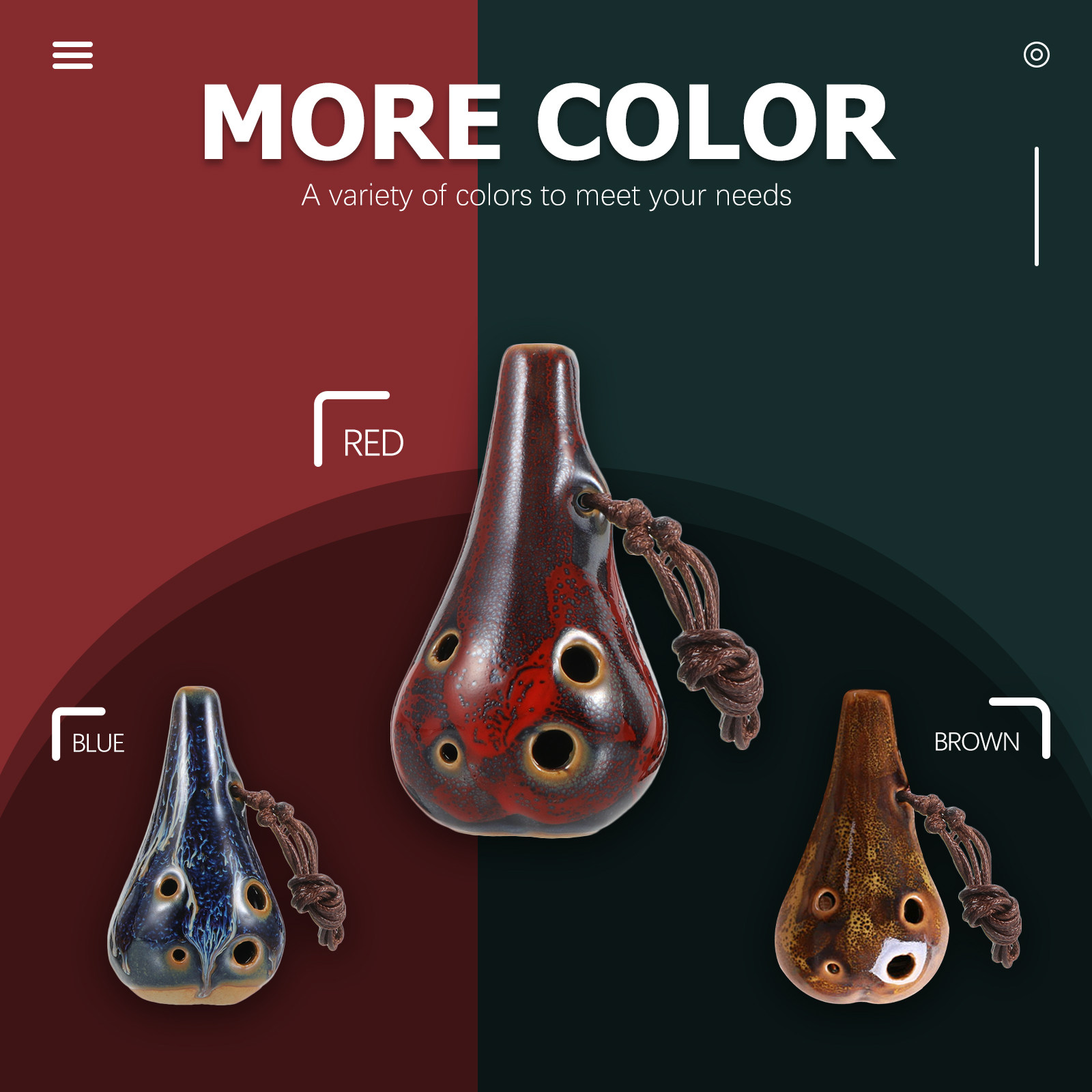 Ocarina de cerámica de 6 aguje - Ocarina Ceramic reseña y precio