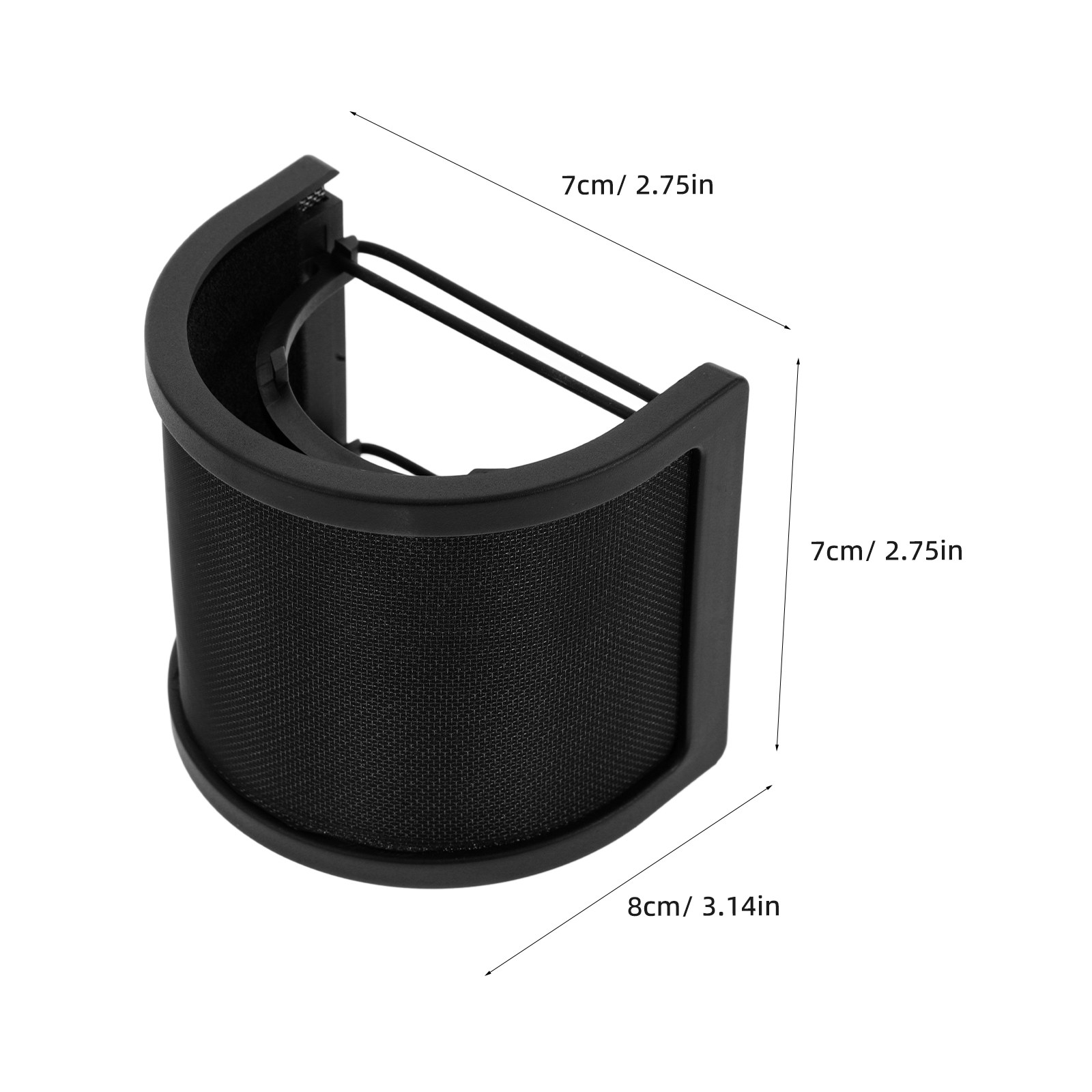 Cubierta de Micrófono en Forma - Recording Pop Filter reseña y precio