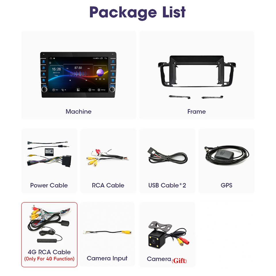 8G Ram 128GB Android 14 Radio  - Audio Music Network reseña y precio