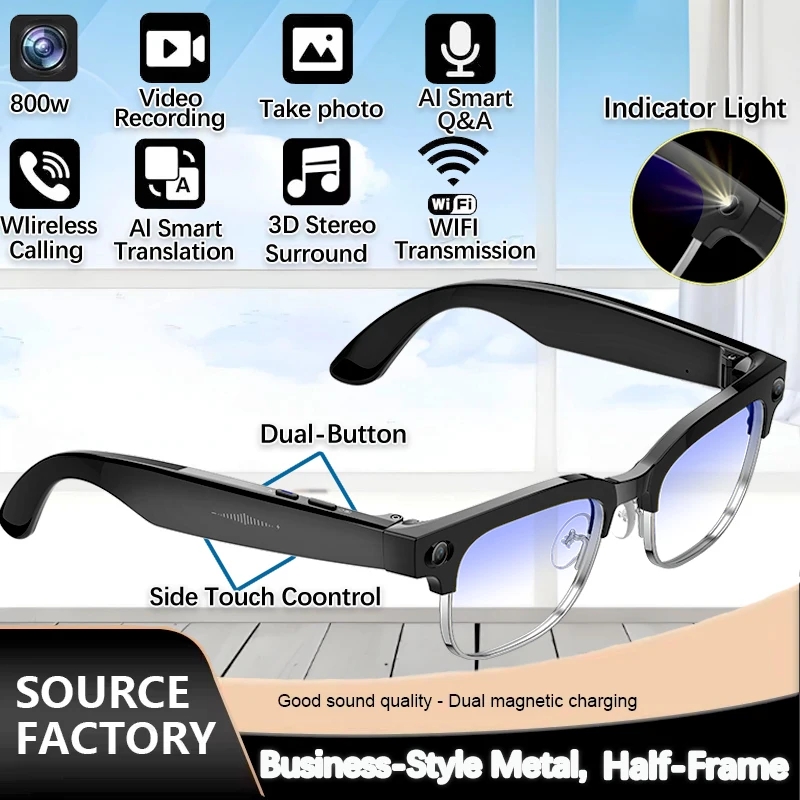Gafas Inteligentes 2026 con Cá - Audio Music Recording reseña y precio