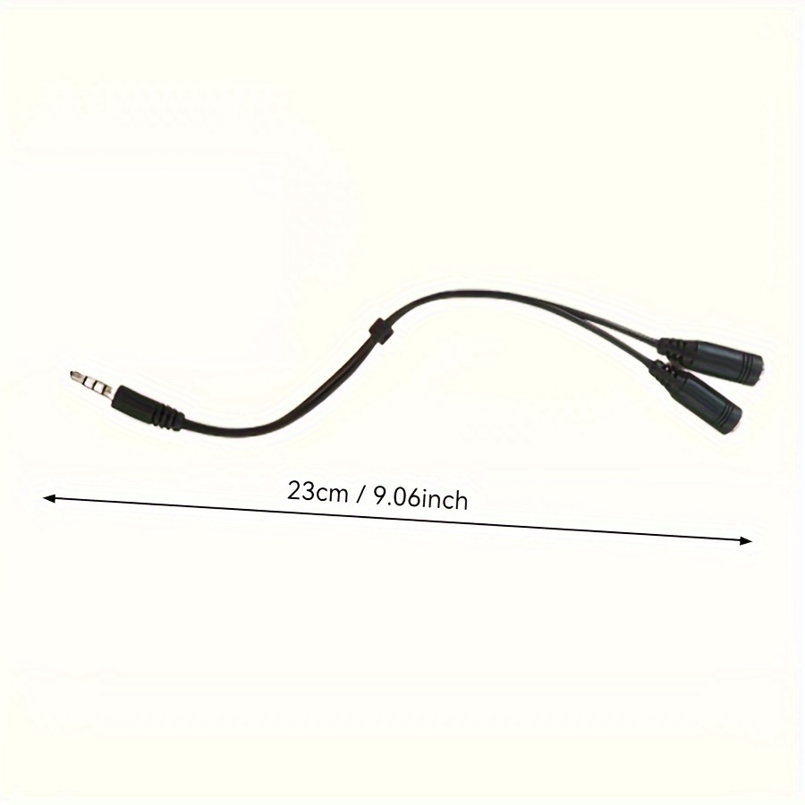 Adaptador de cable divisor TRR - Audio Music Play reseña y precio