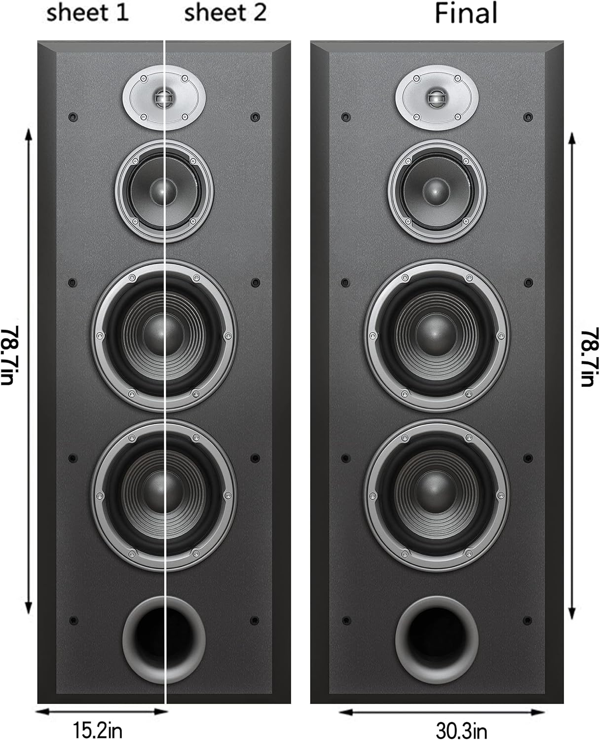 Pegatina para Puerta con Diseñ - Audio Music Remover reseña y precio