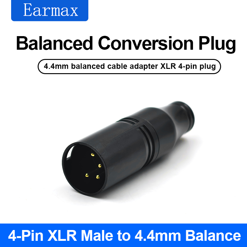 Adaptador XLR-4 Macho a Hembra - Audio Music Play reseña y precio
