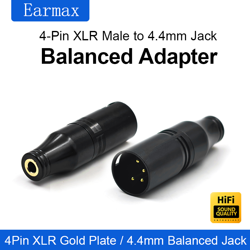 Adaptador XLR-4 Macho a Hembra - Audio Music Play reseña y precio