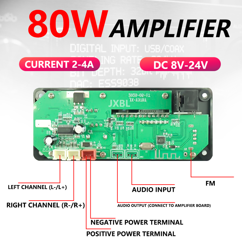 Placa Decodificadora MP3 Bluet - Audio Music Play reseña y precio