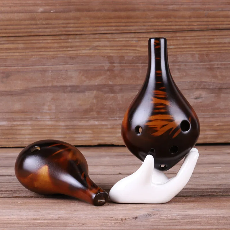Ocarina de tamaño pequeño de 6 - Ocarina Ceramic reseña y precio