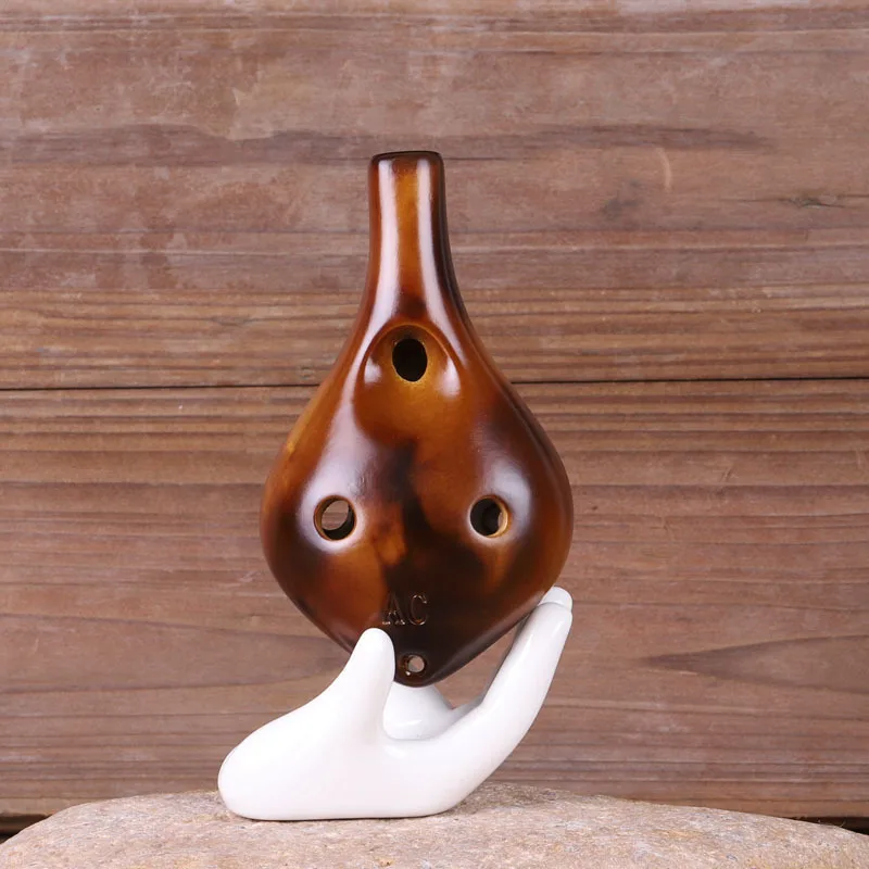 Ocarina de tamaño pequeño de 6 - Ocarina Ceramic reseña y precio