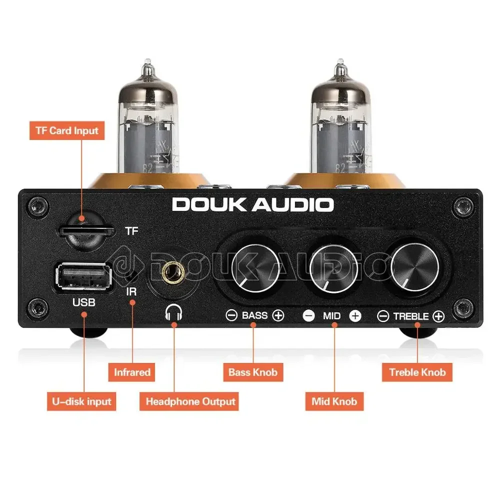 Preamplificador de tubo de vac - Audio Player With Youtube Music reseña y precio
