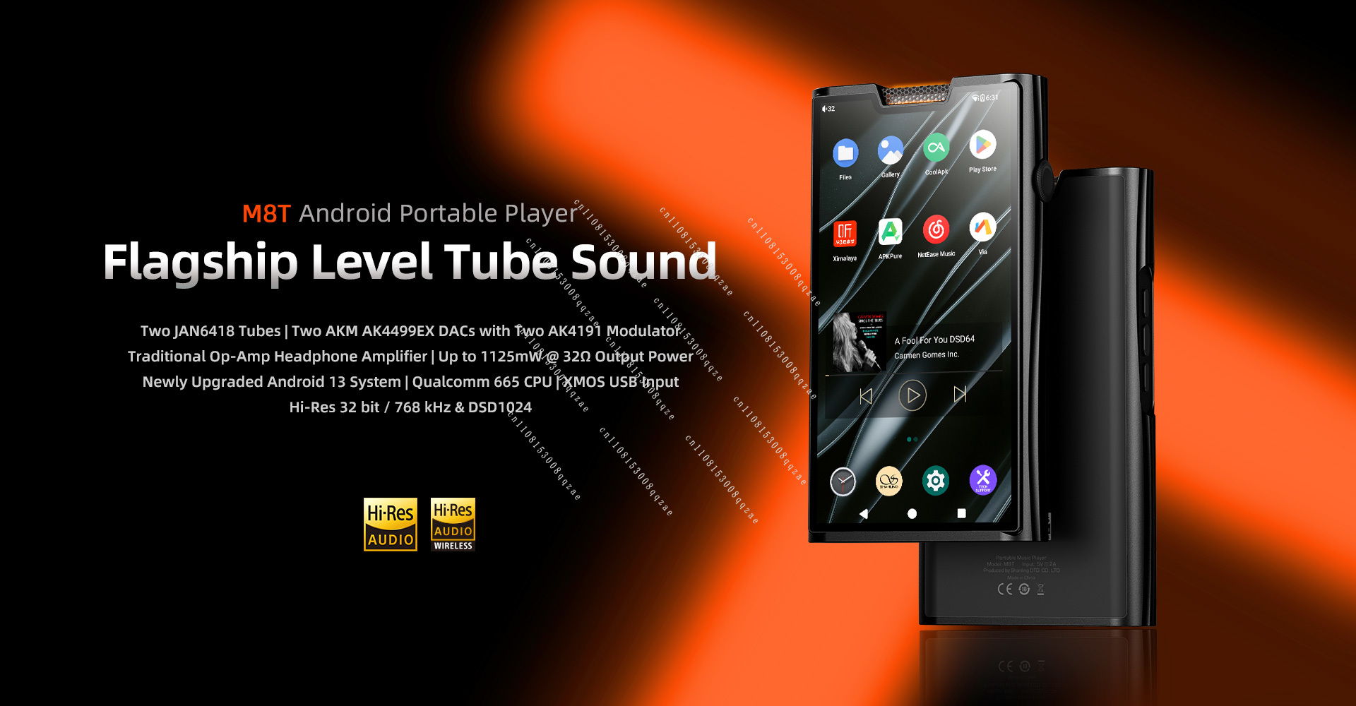 Reproductor de Música HIFI Por - Audio Player With Youtube Music reseña y precio