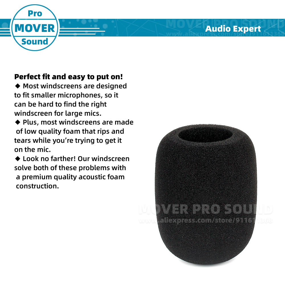 Parabrisas con filtro antipop  - Recording Pop Filter reseña y precio