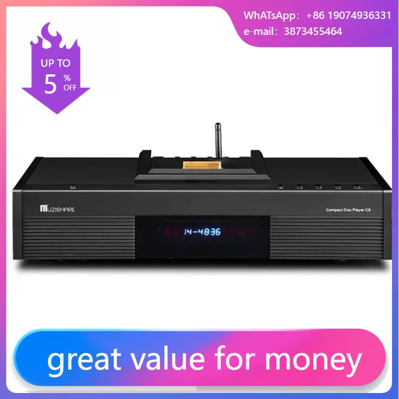 Reproductor de CD Profesional  - Audio Player With Youtube Music reseña y precio