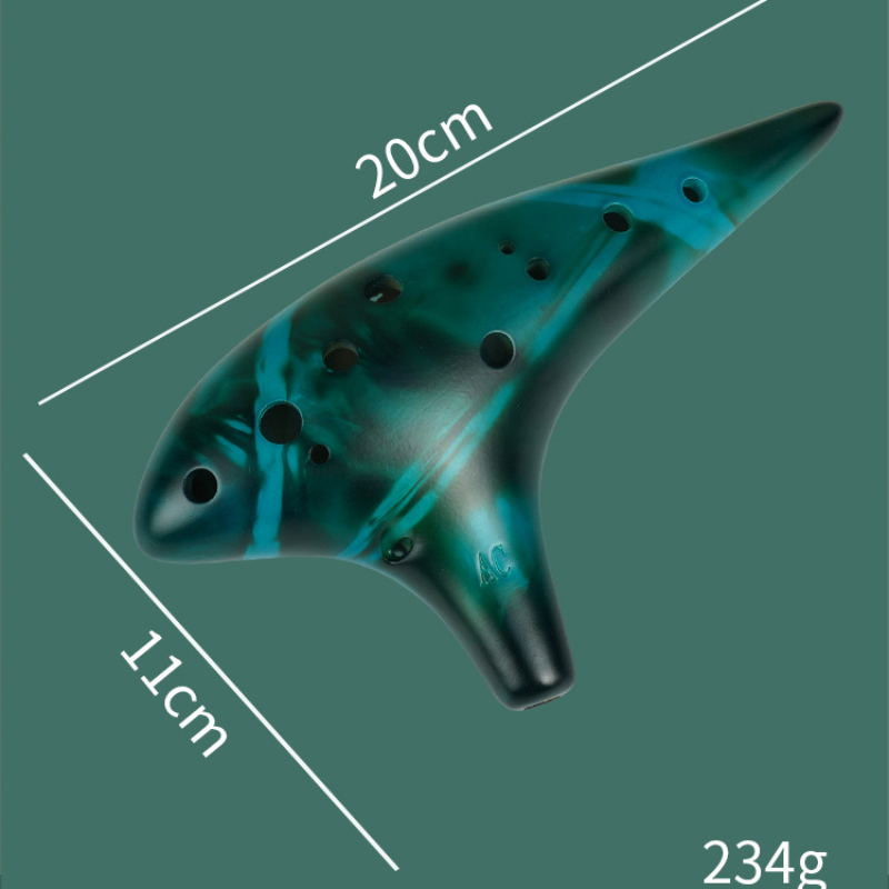 Ocarina de cerámica de 12 aguj - Ocarina Ceramic reseña y precio