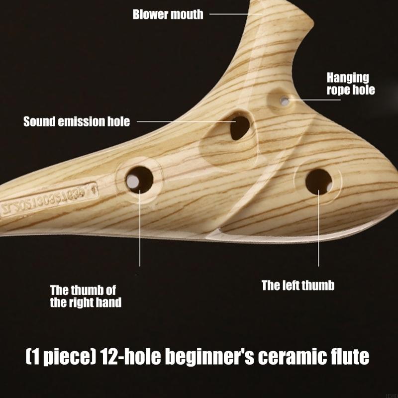 Ocarina cerámica profesional 1 - Ocarina Ceramic reseña y precio