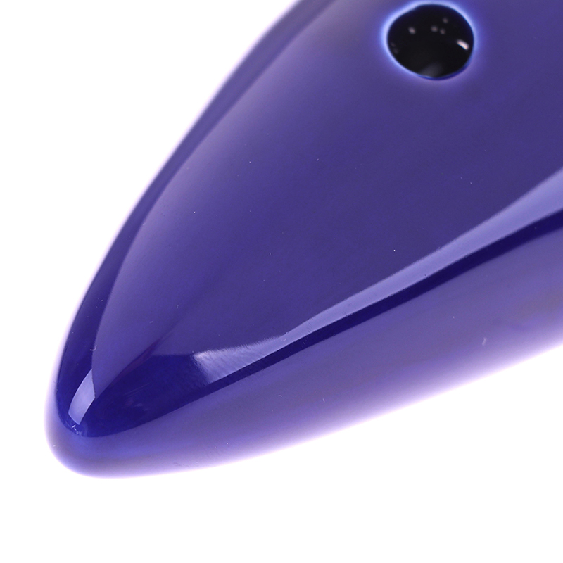 Ocarina Azul de 12 Orificios,  - Ocarina Ceramic reseña y precio